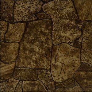Home Dynamix Flooring: Dynamix Vinyl Tile: KD006 Brown: 1 Box 20 Square Feet